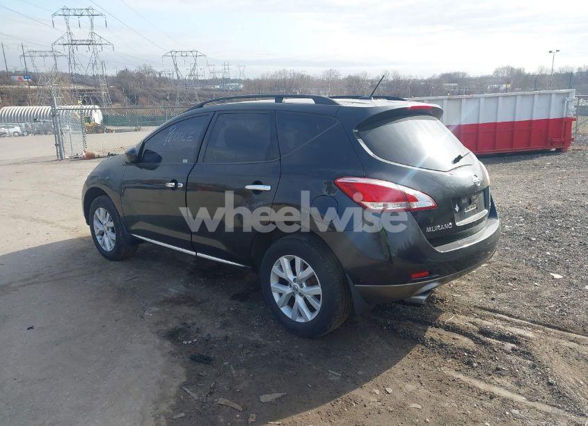 Photo 2 of 2012 Nissan Murano SV (VIN JN8AZ1MW2CW212192)