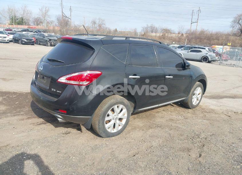 Photo 3 of 2012 Nissan Murano SV (VIN JN8AZ1MW2CW212192)