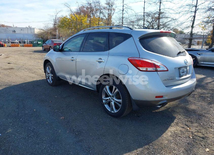 2012 Nissan Murano LE (VIN JN8AZ1MW2CW222866) main photo