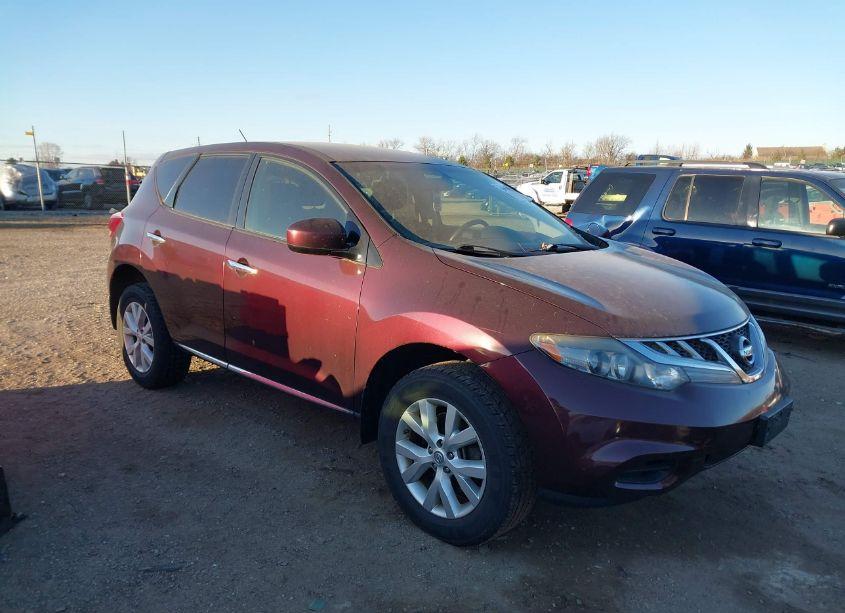 2013 Nissan Murano S (VIN JN8AZ1MW2DW315940) main photo