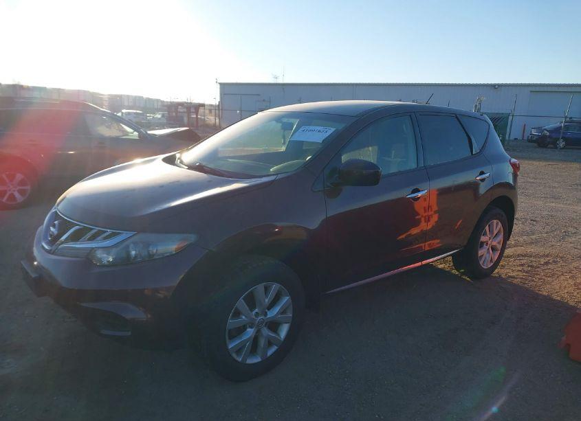 Photo 2 of 2013 Nissan Murano S (VIN JN8AZ1MW2DW315940)