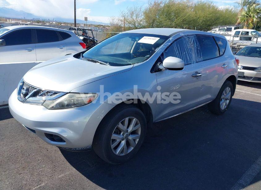 Photo 2 of 2013 Nissan Murano S (VIN JN8AZ1MW2DW317056)