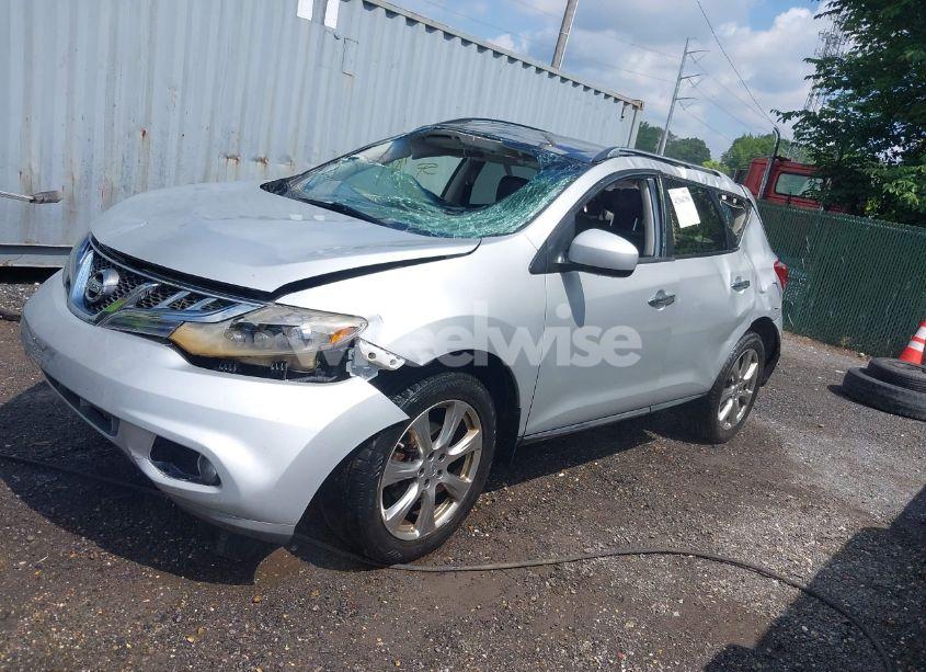 Photo 2 of 2014 Nissan Murano LE (VIN JN8AZ1MW2EW507361)