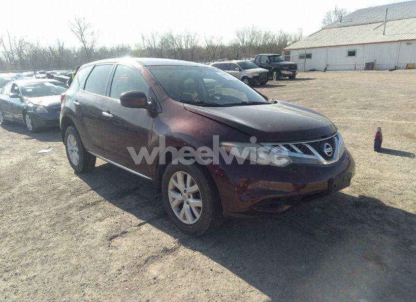 2014 Nissan Murano LE/S/SL/SV (VIN JN8AZ1MW2EW515895) main photo