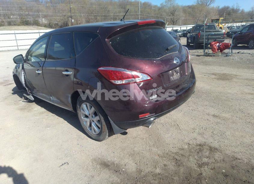 Photo 3 of 2014 Nissan Murano LE/S/SL/SV (VIN JN8AZ1MW2EW515895)