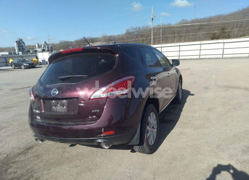 Photo 4 of 2014 Nissan Murano LE/S/SL/SV (VIN JN8AZ1MW2EW515895)