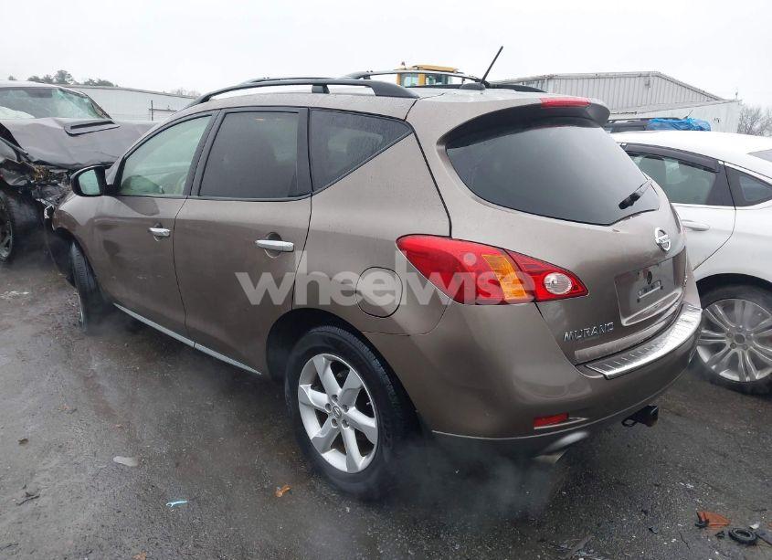 2010 Nissan Murano SL (VIN JN8AZ1MW3AW114348) main photo