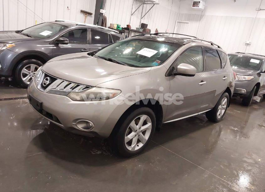 Photo 2 of 2010 Nissan Murano SL (VIN JN8AZ1MW3AW118917)