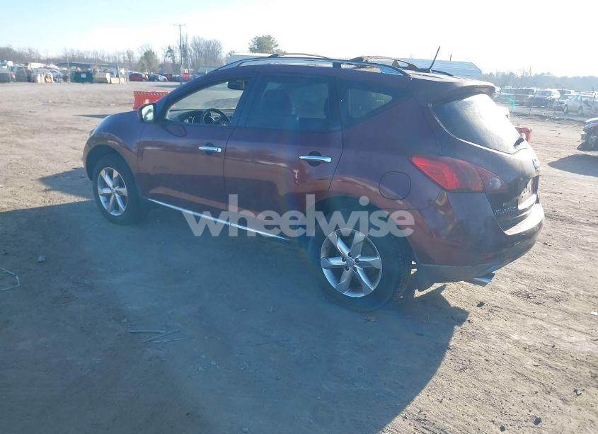 2010 Nissan Murano SL (VIN JN8AZ1MW3AW124863) main photo