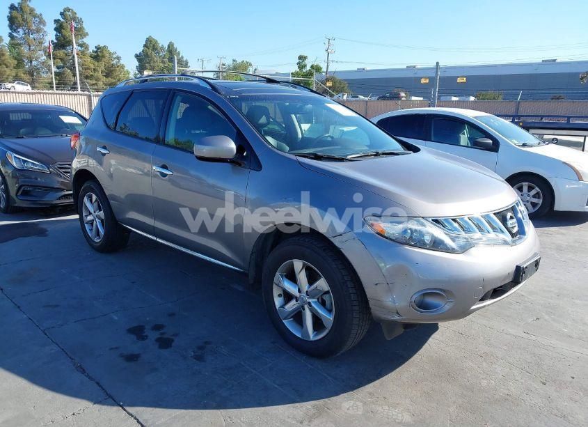 2010 Nissan Murano SL (VIN JN8AZ1MW3AW127956) main photo