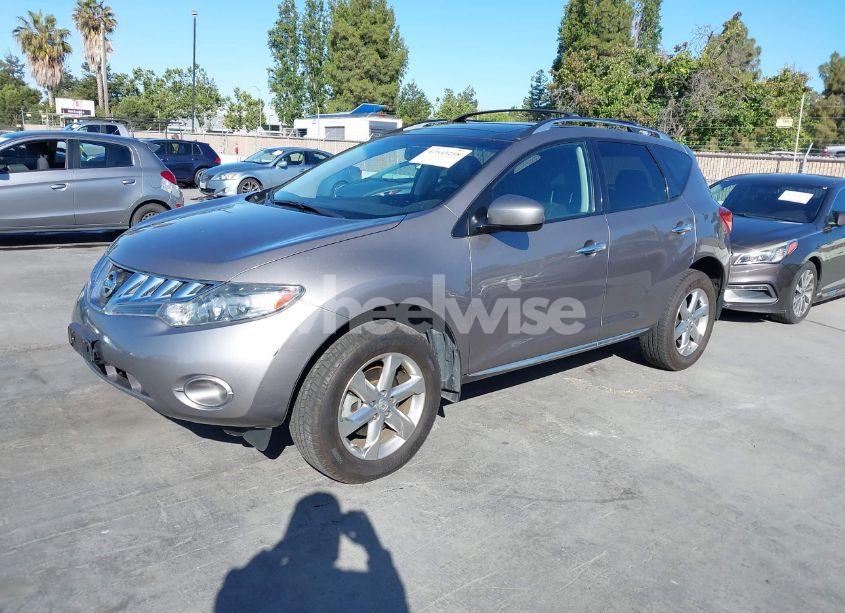 Photo 2 of 2010 Nissan Murano SL (VIN JN8AZ1MW3AW127956)