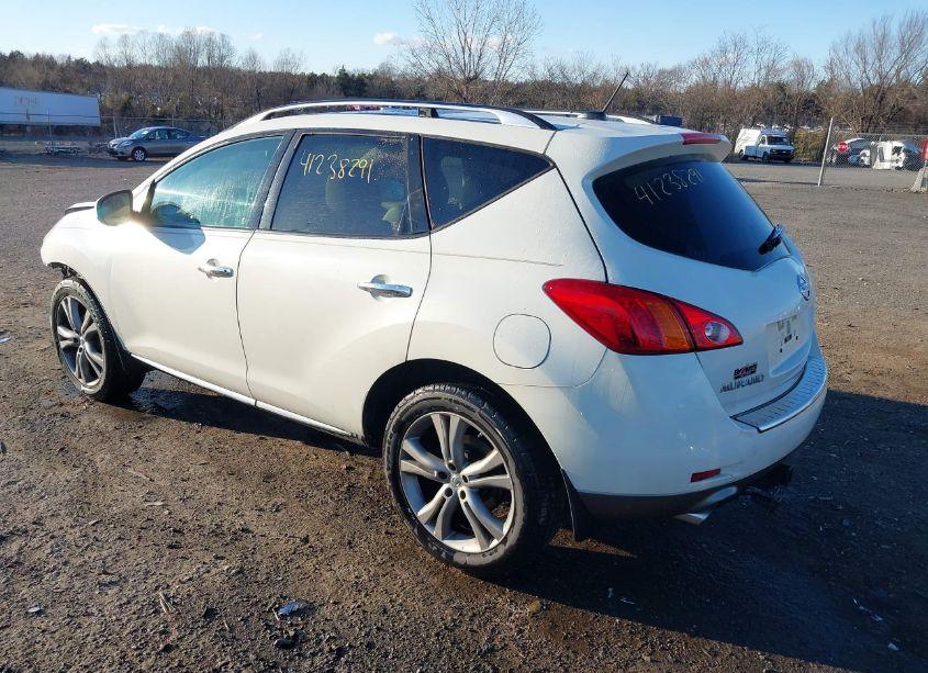 2010 Nissan Murano LE (VIN JN8AZ1MW3AW132977) main photo