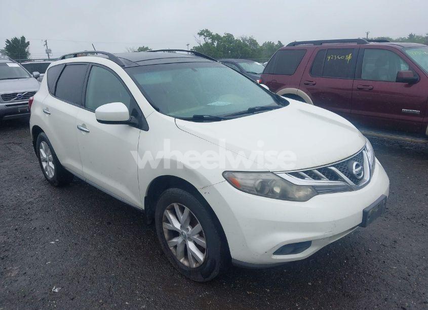 2011 Nissan Murano SV (VIN JN8AZ1MW3BW152714) main photo