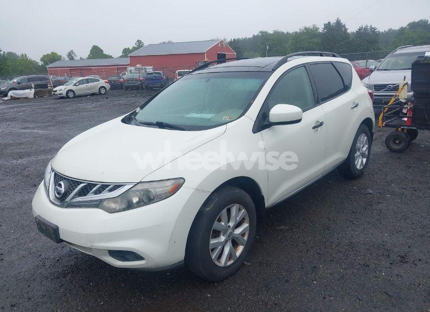 Photo 2 of 2011 Nissan Murano SV (VIN JN8AZ1MW3BW152714)