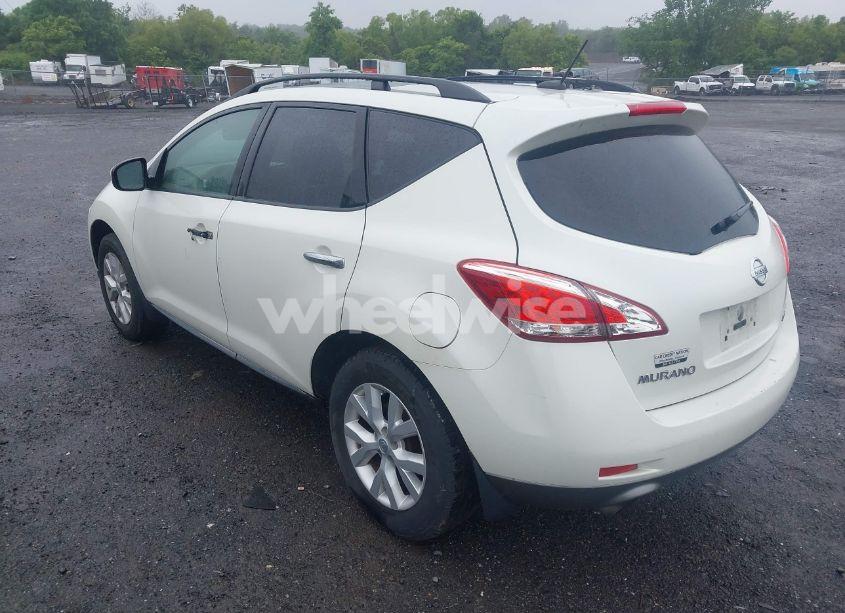 Photo 3 of 2011 Nissan Murano SV (VIN JN8AZ1MW3BW152714)