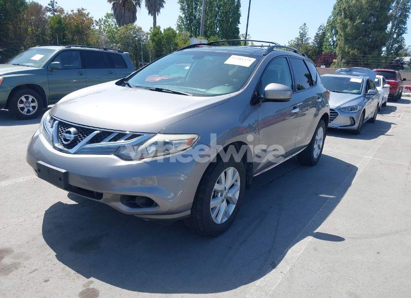 Photo 2 of 2011 Nissan Murano SL (VIN JN8AZ1MW3BW178147)