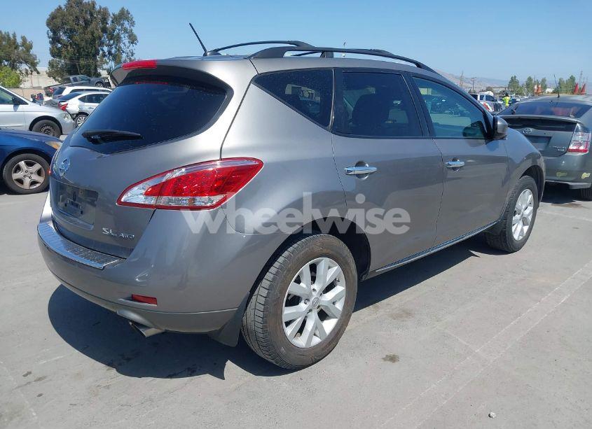 Photo 4 of 2011 Nissan Murano SL (VIN JN8AZ1MW3BW178147)