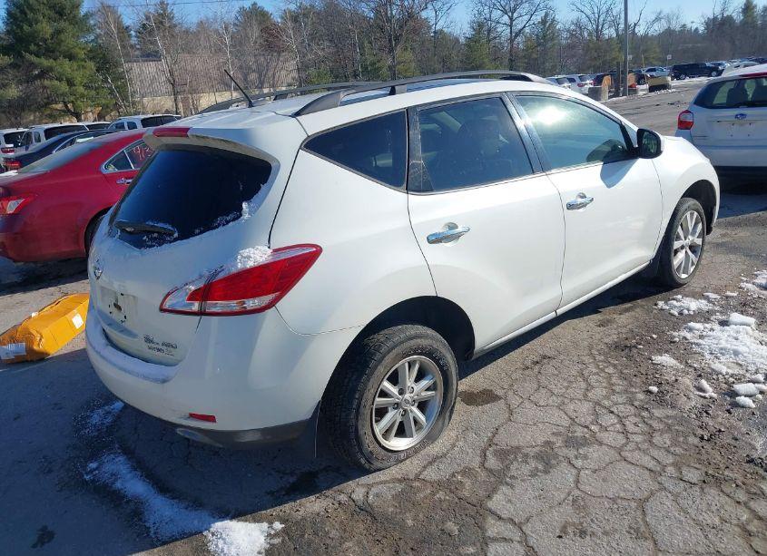 Photo 3 of 2012 Nissan Murano SL (VIN JN8AZ1MW3CW200178)