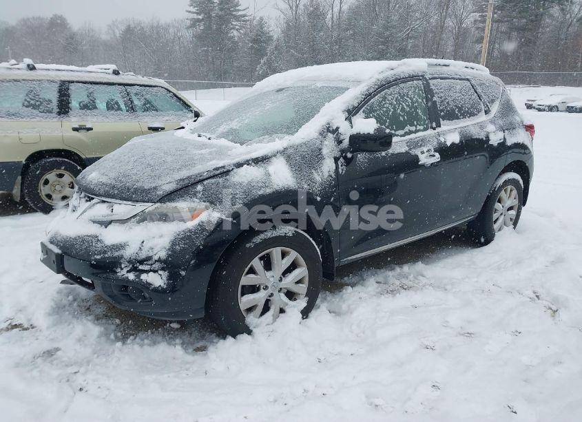 2012 Nissan Murano SL (VIN JN8AZ1MW3CW204537) main photo