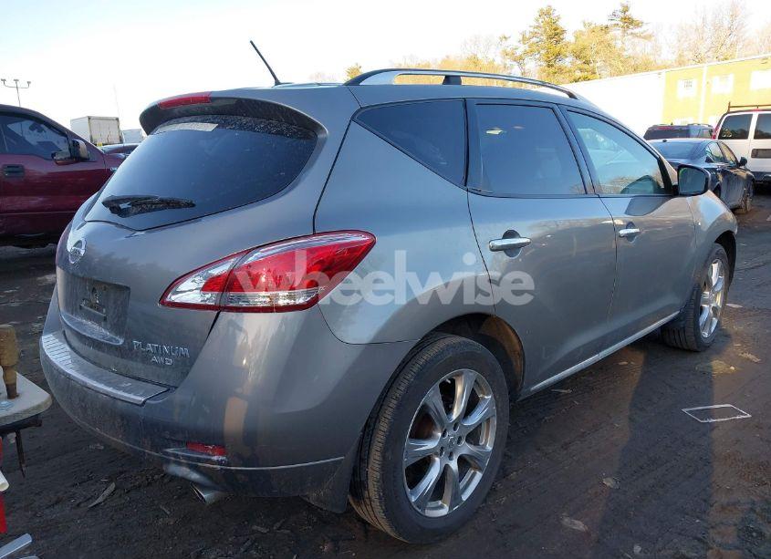 Photo 2 of 2012 Nissan Murano LE (VIN JN8AZ1MW3CW211214)