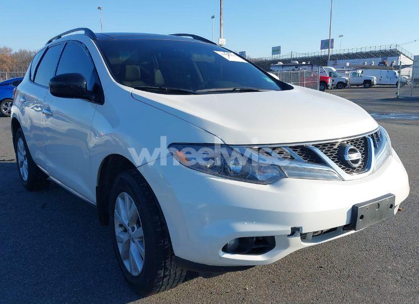 2012 Nissan Murano SL (VIN JN8AZ1MW3CW235190) main photo