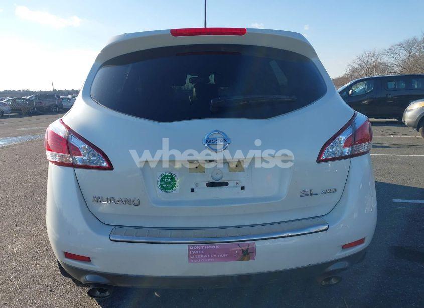 Photo 8 of 2012 Nissan Murano SL (VIN JN8AZ1MW3CW235190)