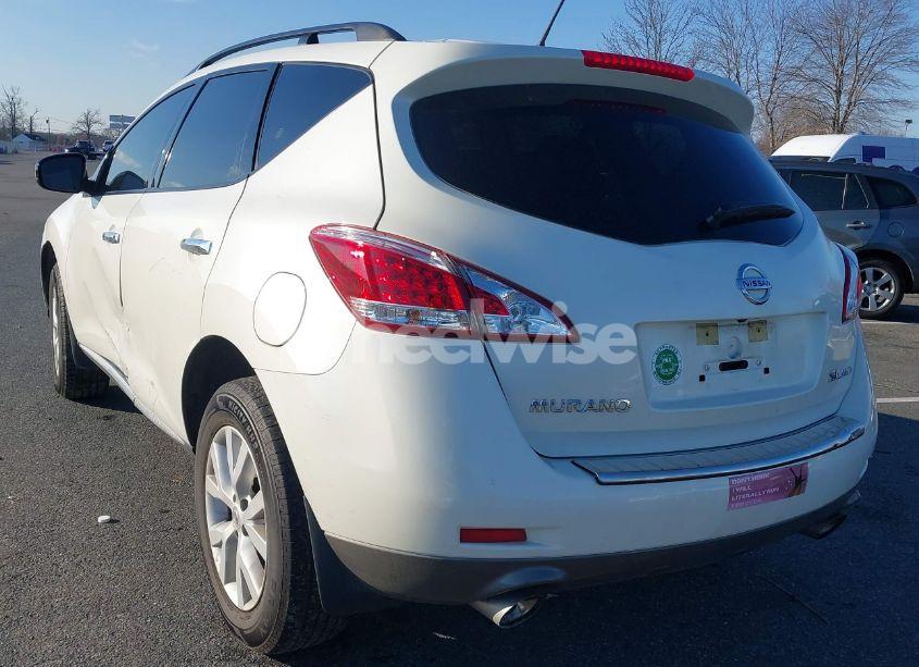Photo 2 of 2012 Nissan Murano SL (VIN JN8AZ1MW3CW235190)