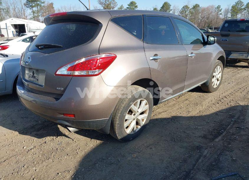 Photo 4 of 2012 Nissan Murano S (VIN JN8AZ1MW3CW239465)