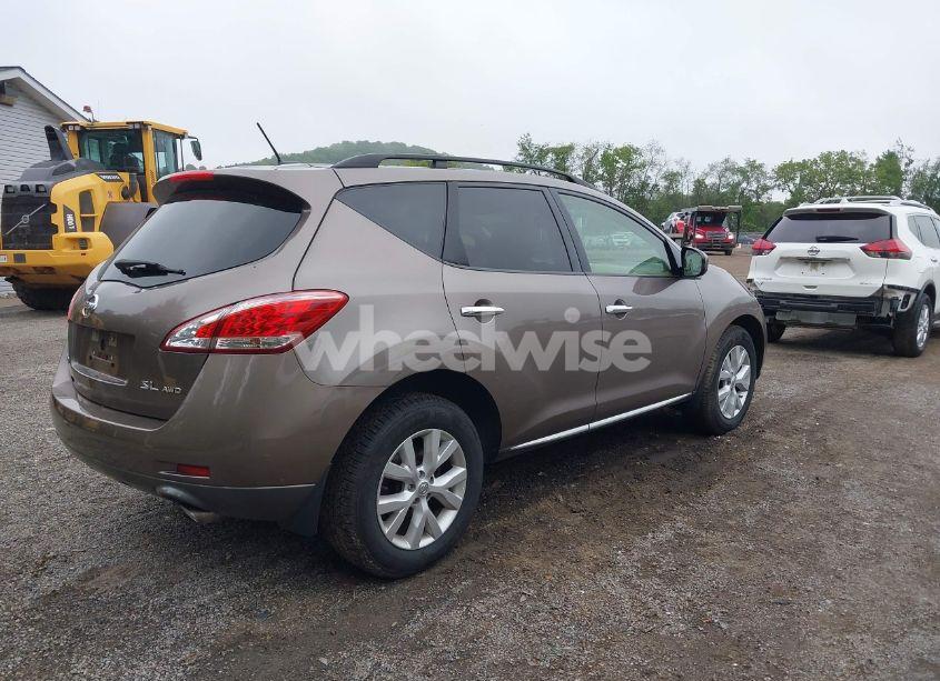 Photo 4 of 2013 Nissan Murano SL (VIN JN8AZ1MW3DW306695)