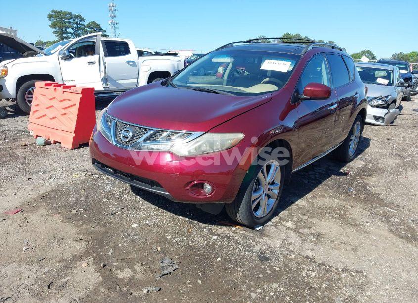 Photo 2 of 2010 Nissan Murano LE (VIN JN8AZ1MW4AW100300)