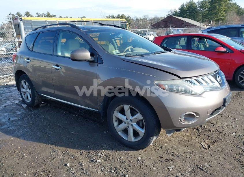 2010 Nissan Murano SL (VIN JN8AZ1MW4AW105075) main photo