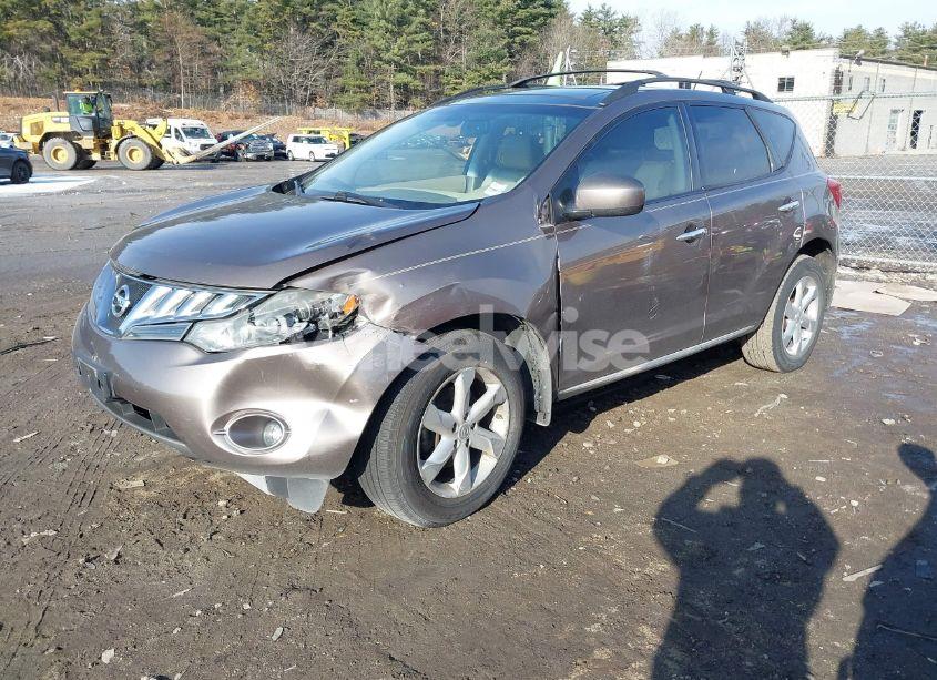 Photo 2 of 2010 Nissan Murano SL (VIN JN8AZ1MW4AW105075)