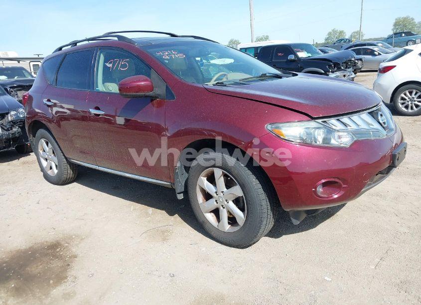 2010 Nissan Murano SL (VIN JN8AZ1MW4AW114813) main photo