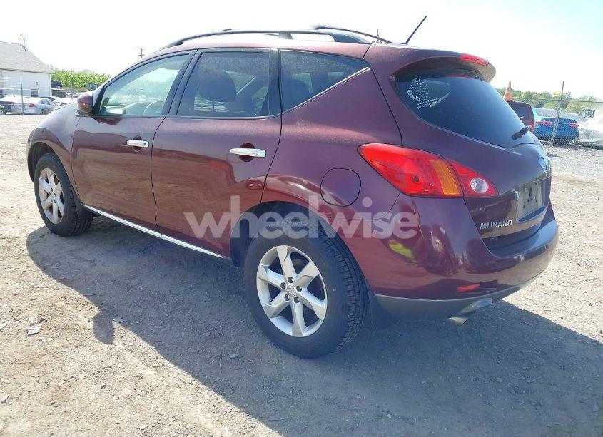 Photo 3 of 2010 Nissan Murano SL (VIN JN8AZ1MW4AW114813)