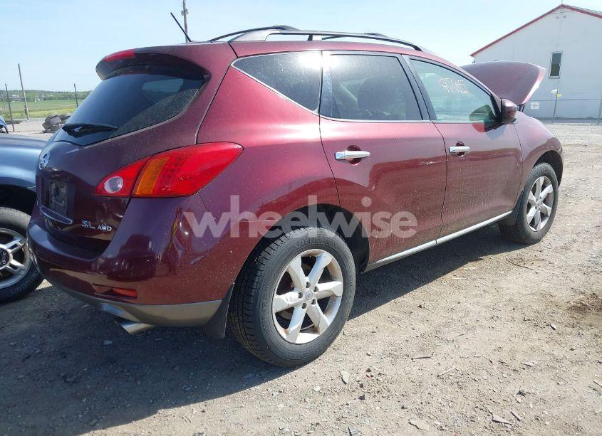 Photo 4 of 2010 Nissan Murano SL (VIN JN8AZ1MW4AW114813)