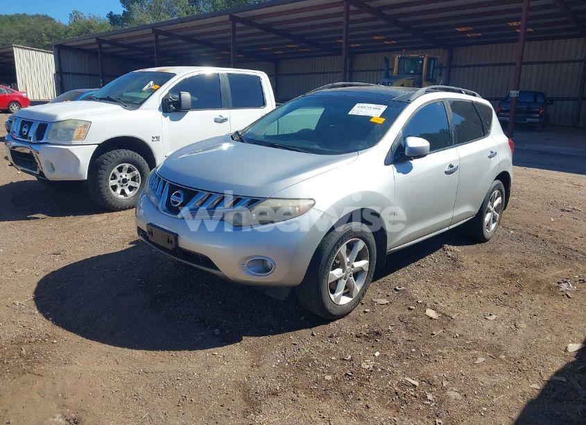 2010 Nissan Murano SL (VIN JN8AZ1MW4AW136892) main photo