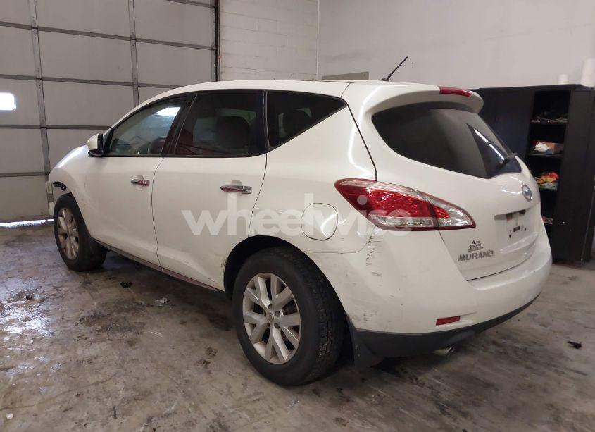 Photo 2 of 2011 Nissan Murano S (VIN JN8AZ1MW4BW150387)