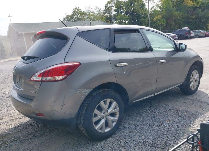 Photo 2 of 2011 Nissan Murano S (VIN JN8AZ1MW4BW165732)