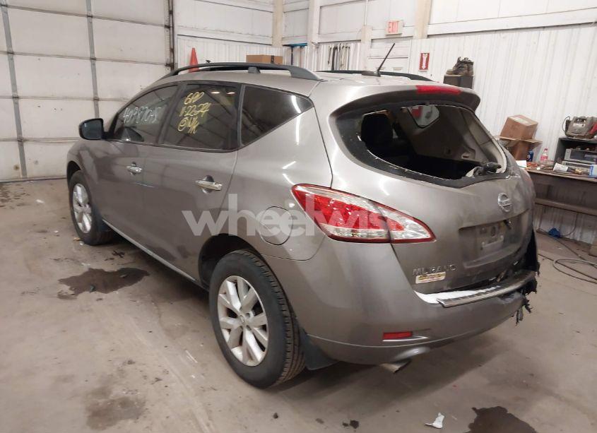 Photo 2 of 2011 Nissan Murano SL (VIN JN8AZ1MW4BW181414)