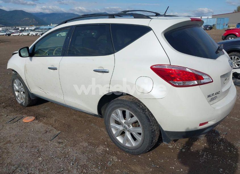 Photo 3 of 2012 Nissan Murano SL (VIN JN8AZ1MW4CW227051)