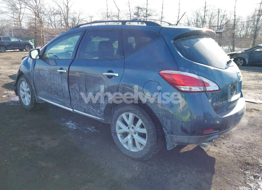 2012 Nissan Murano SL (VIN JN8AZ1MW4CW232072) main photo