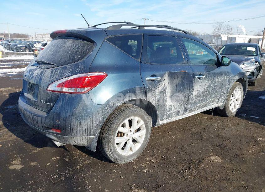 Photo 2 of 2012 Nissan Murano SL (VIN JN8AZ1MW4CW232072)