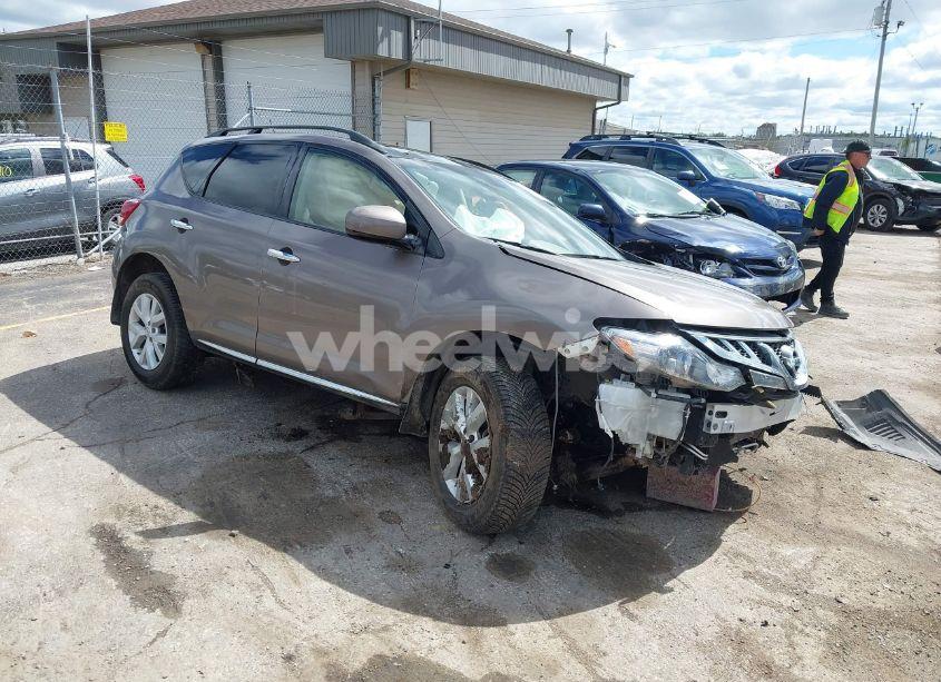 2014 Nissan Murano SL (VIN JN8AZ1MW4EW523688) main photo