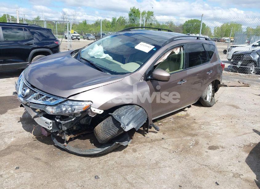 Photo 2 of 2014 Nissan Murano SL (VIN JN8AZ1MW4EW523688)