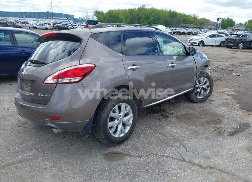 Photo 4 of 2014 Nissan Murano SL (VIN JN8AZ1MW4EW523688)
