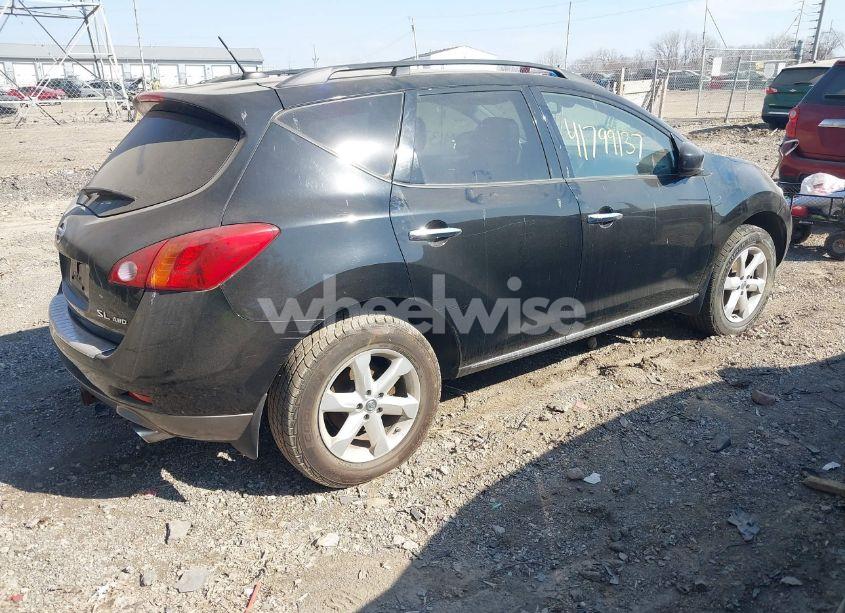 Photo 2 of 2010 Nissan Murano SL (VIN JN8AZ1MW5AW129787)