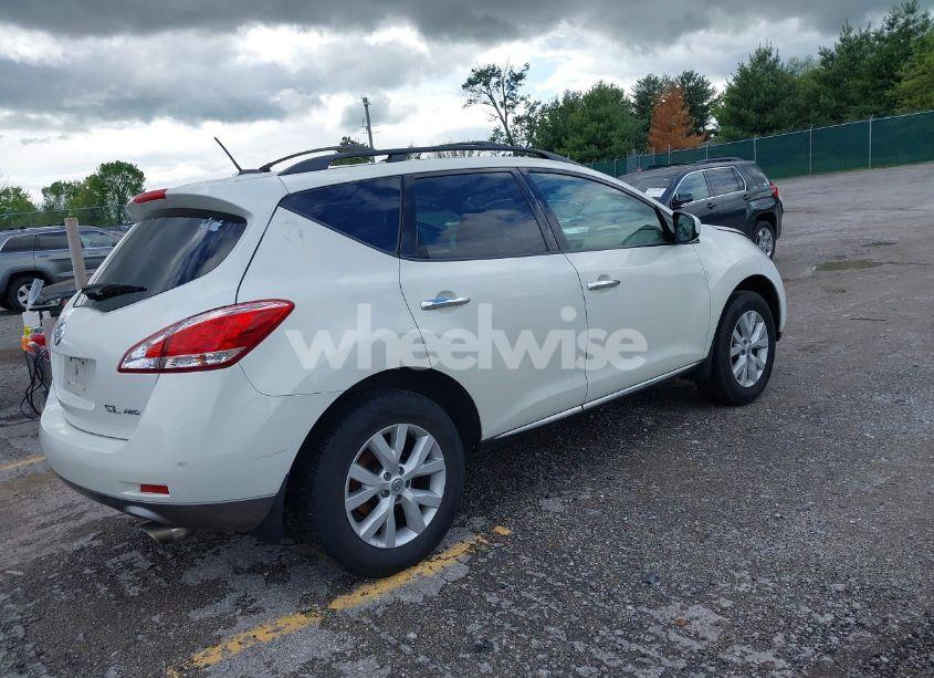 Photo 4 of 2011 Nissan Murano SL (VIN JN8AZ1MW5BW184239)
