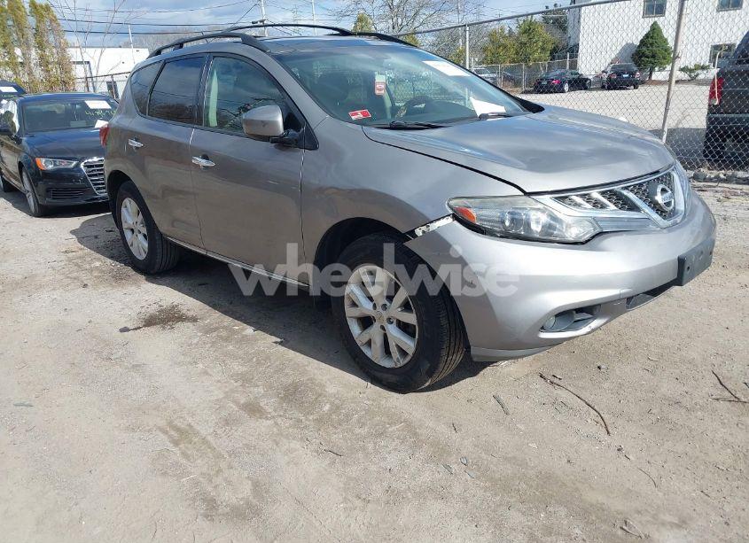 2011 Nissan Murano SL (VIN JN8AZ1MW5BW186007) main photo
