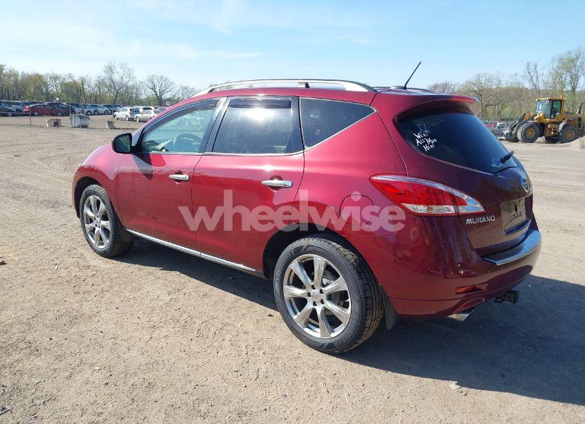 2012 Nissan Murano LE (VIN JN8AZ1MW5CW200604) main photo