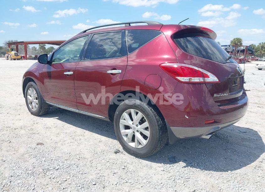 Photo 3 of 2012 Nissan Murano S/SL/LE (VIN JN8AZ1MW5CW210727)